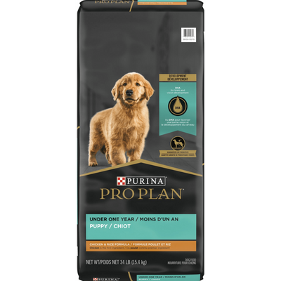 Purina Pro Plan Puppy Chicken & Rice Formula Dry Dog Food