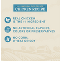 True Acre Foods Chicken Recipe Mini-Training Rewards Grain-Free Soft & Chewy Dog Treats, 10-oz bag