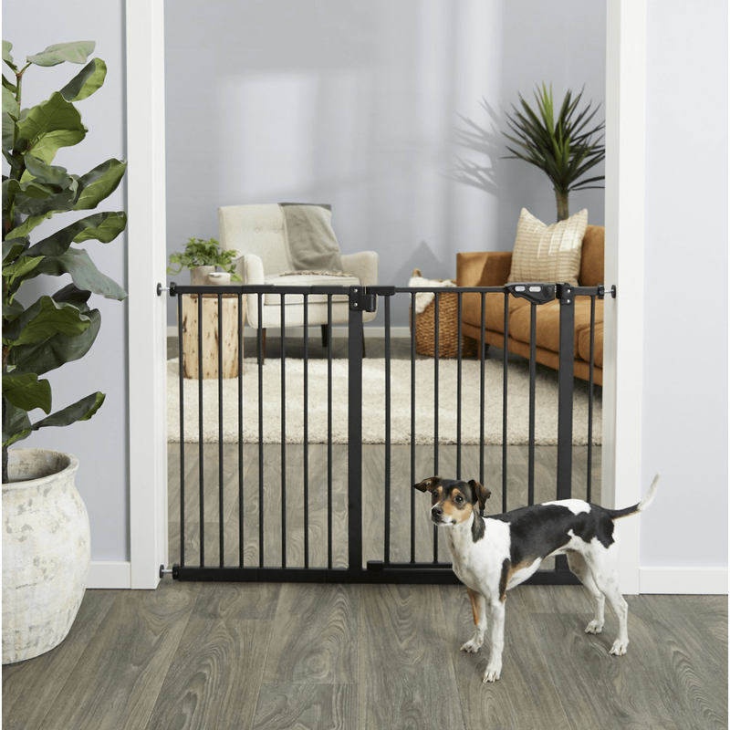 Frisco Extra Wide Auto-Close Pet Gate, 30-in Height