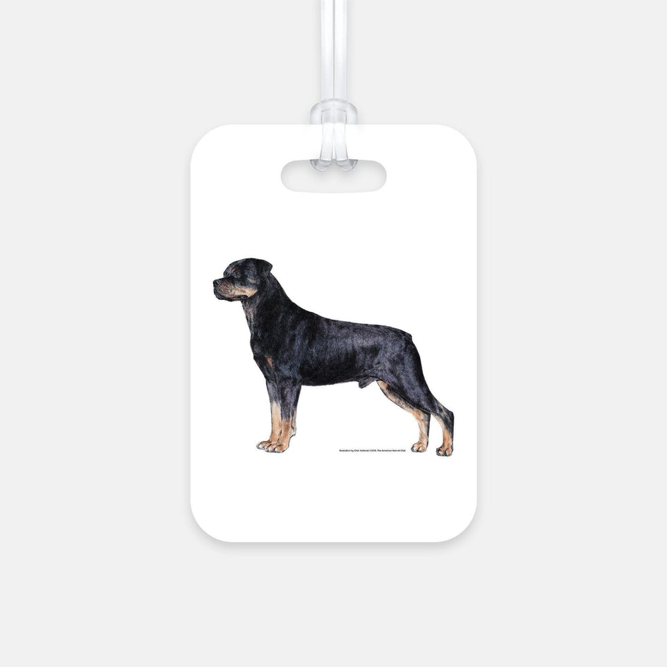 Rottweiler Luggage Tag