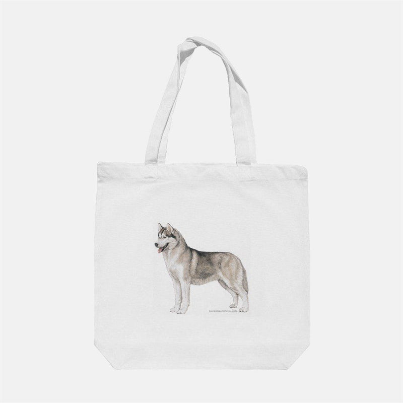 Siberian Husky Tote Bag