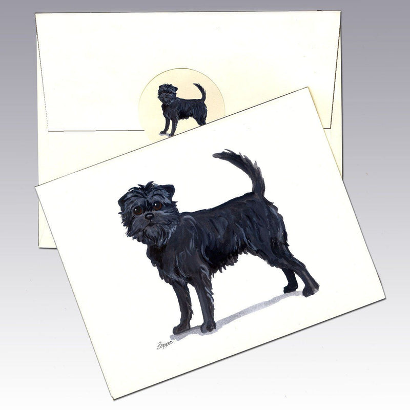 Affenpinscher Note Cards