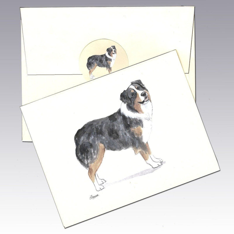 Australian Shepherd Note Cards