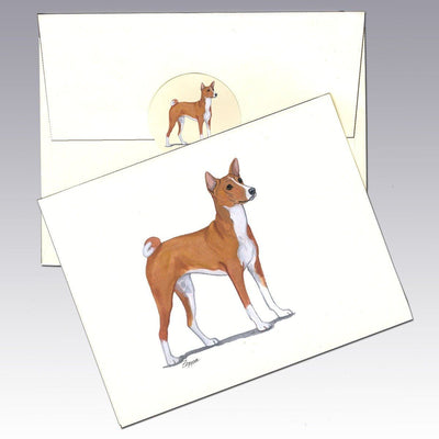 Basenji Note Cards