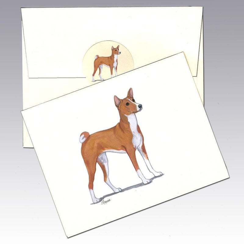 Basenji Note Cards