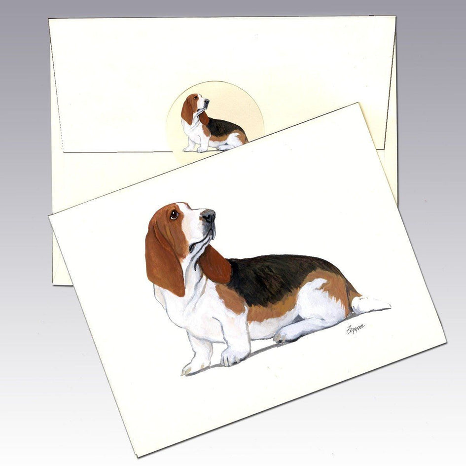 Bassett Hound Note Cards