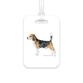 Beagle Luggage Tag