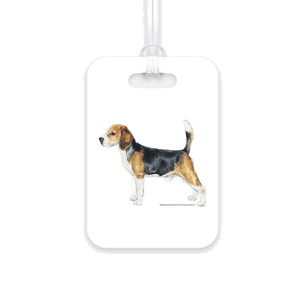 Beagle Luggage Tag