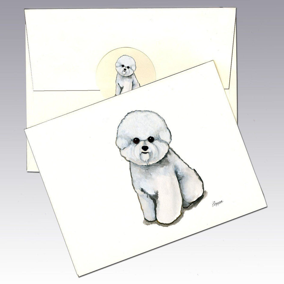 Bichon Frise Note Cards