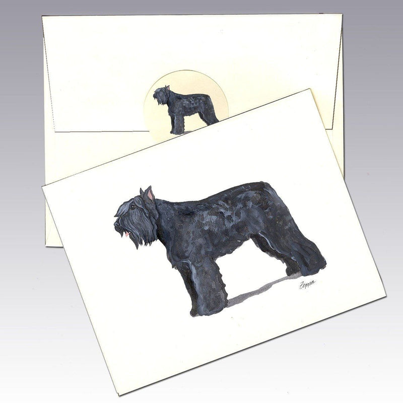 Bouvier des Flandres Note Cards