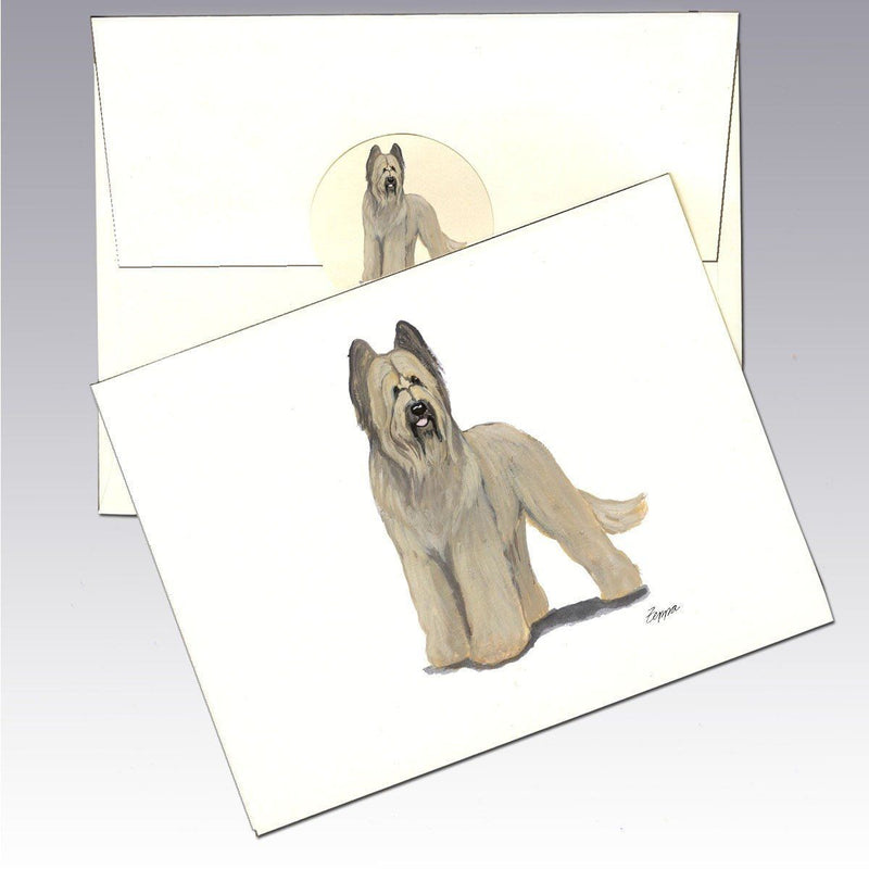 Briard Note Cards