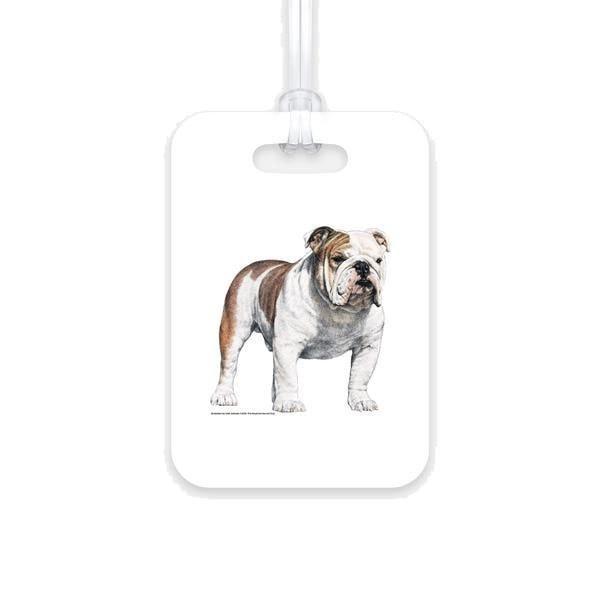 Bulldog Luggage Tag