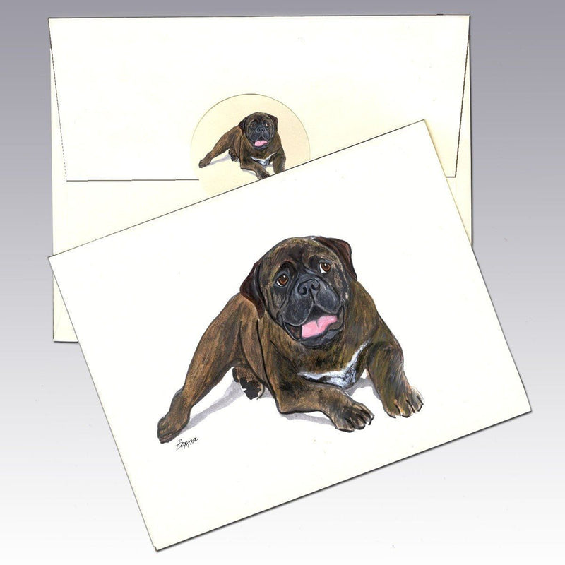 Bullmastiff Note Cards