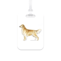 Golden Retriever Luggage Tag