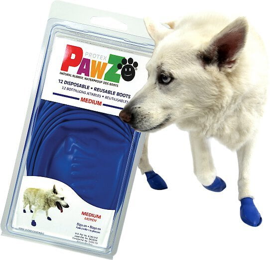 Pawz Waterproof Dog Boots, 12 count