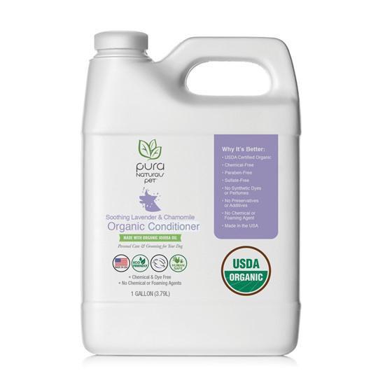 Organic Rinse-Out Dog Conditioner - 1 Gallon