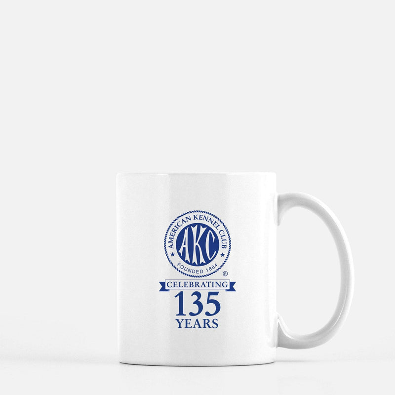 AKC 135th Anniversary Logo Coffee Mug