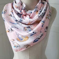 "Woof" 100% Silk Dog Scarf