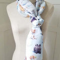 "Woof" 100% Silk Dog Scarf