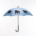 Bulldog Umbrella - Blue & Black