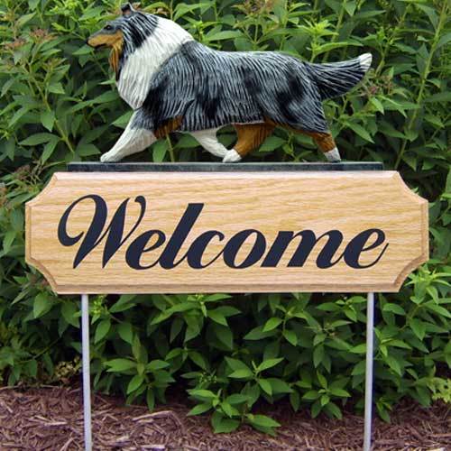 Collie Welcome Sign