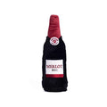 Crunchy Water Bottle Dog Toy - Red Wine
