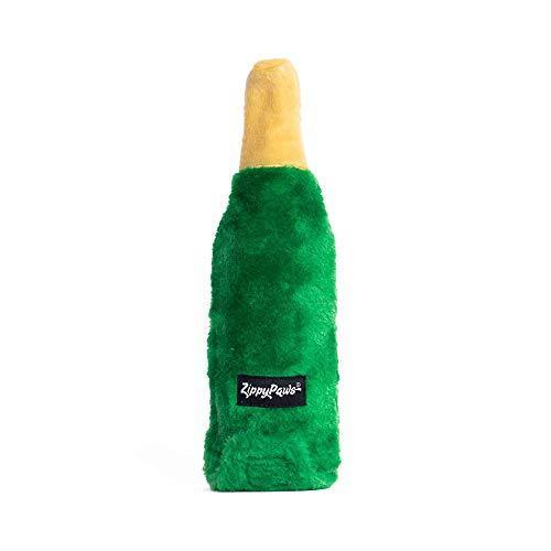 Crunchy Water Bottle Dog Toy - Champagne