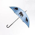 Bulldog Umbrella - Blue & Black