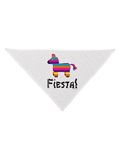 Fiesta Printed White Dog Bandana