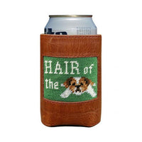 Hair of the Dog Needlepoint Can Cooler