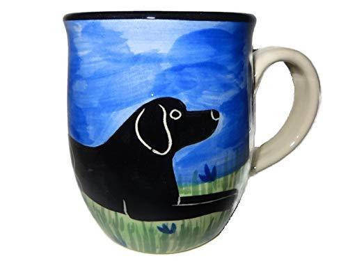 Labrador Retriever, Black, Hand-Painted Ceramic Mug