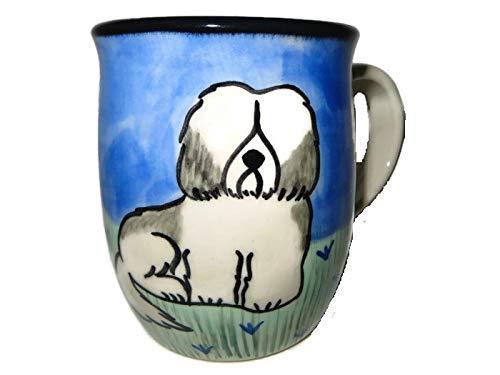 Havanese, Grey and White, Hand-Painted Ceramic Mug