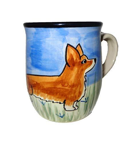 Pembroke Welsh Corgi Hand-Painted Ceramic Mug