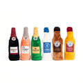 Crunchy Water Bottle Dog Toy - Red Wine