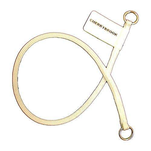 Championship HEAVY Show Nylon Choke Collar by Cherrybrook (32 inch White)