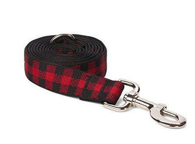 Nylon Buffalo Check Dog Leash