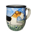 Wire Fox Terrier Hand-Painted Ceramic Mug