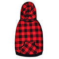 Plaid Dog Hoodie