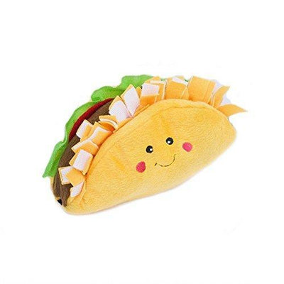 ZippyPaws Nomnomz Taco Squeak Toy