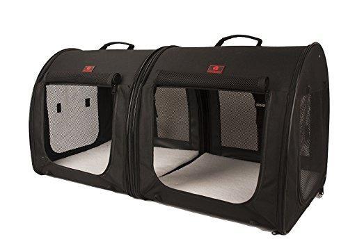 Portable 2-in-1 Double Pet Kennel