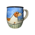 Brittany Spaniel Hand-Painted Ceramic Mug