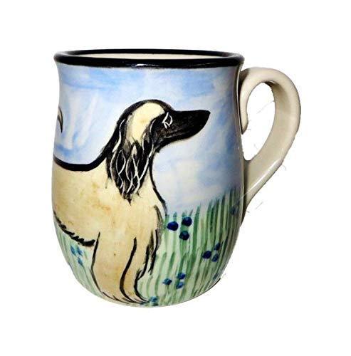 Afghan Hound Hand-Painted Ceramic Mug