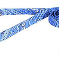 Yellow Dog Design Bandana Blue Ez-Grip Dog Leash