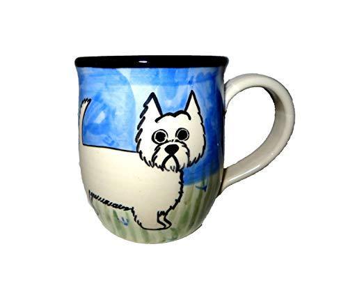 West Highland White Terrier Hand-Painted Ceramic Mug