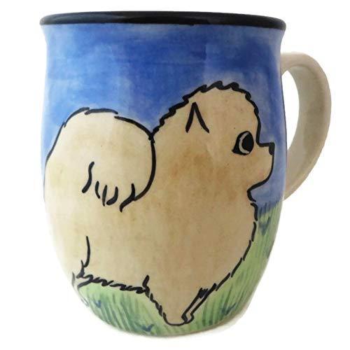 Pomeranian, Fawn, Hand-Painted Ceramic Mug