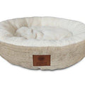 American Kennel Club Casablanca Round Solid Dog Bed