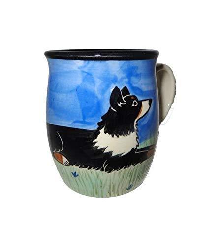 Australian Shepherd Hand-Painted Ceramic Mug