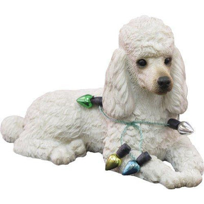 Poodle, White, Ornament