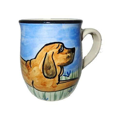 Bloodhound Hand-Painted Ceramic Mug