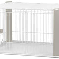 IRIS Wire Dog Crate with Mesh Roof